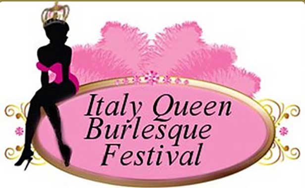 BLONDY VIOLET on stage for 4th Italy Queen Burlesque Festival 2016