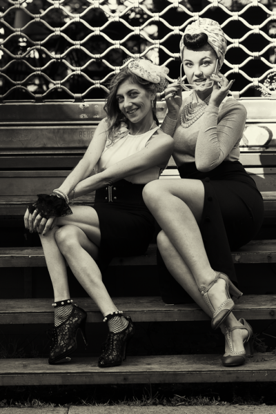 Blondy Violet and Racy Ros in the City of Turin - September 2018 - Rights Reserved: Silvano Silver Ph