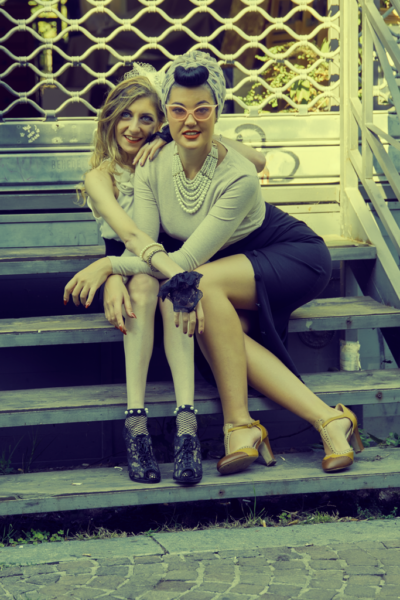Blondy Violet and Racy Ros in the City of Turin - September 2018 - Rights Reserved: Silvano Silver Ph