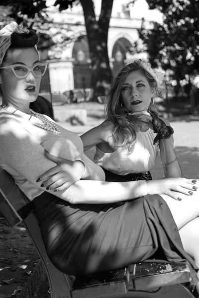 Blondy Violet and Racy Ros in the City of Turin - September 2018 - Rights Reserved: Silvano Silver Ph