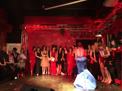 2nd Funny Burlesque Contest - February 2018 - Rock Town - curtain call