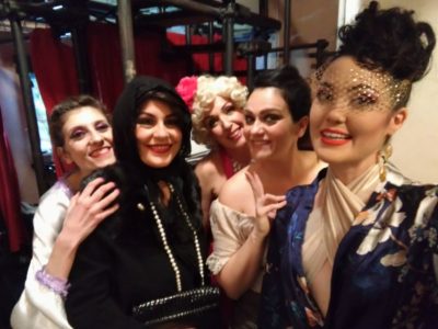 Chez Nous Burlesque Contest - April 2018 @ Teatro Petrolini, Roma - some of the cast