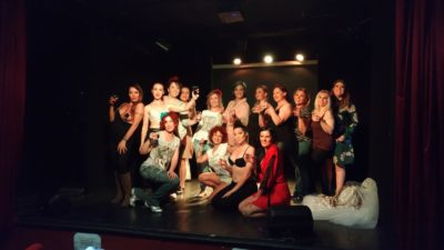Chez Nous Burlesque Contest - April 2018 @ Teatro Petrolini, Roma - cheersss!! Before the show