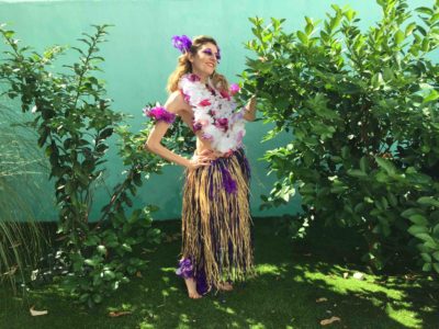 Ibiza Burlesque Festival - October 2017 - Tropical Taster @ Santos Hotel - Flower everywhere