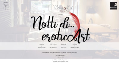 2019_03_03 - "Notti di EroticArt" @ Comacà con Racy Ros, Mrs Mystique e Mordechai Strix