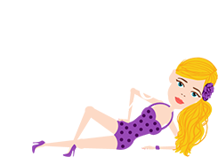 Blondy Violet Logo