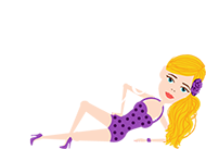 Blondy Violet Logo