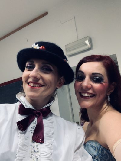 2019_12_22 - StriPMas @ Compagnia Fuoriscena - Cesena - Backstage with Sally Van Tassel